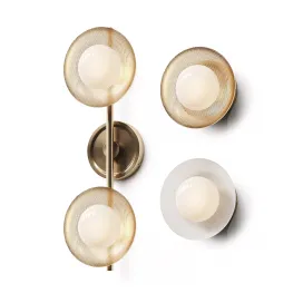 West Elm Bezel Wall Lamps